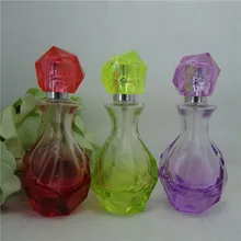 ¡NOVEDAD DE 2016! botella de Spray de 30 ml, botella de perfume de cristal Vintage con formas geométricas para regalo de mujer