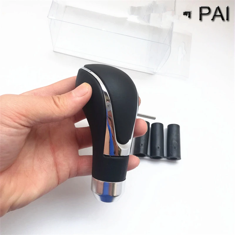 Coche de cuero/conversión automática palanca/manual automático universal palanca/Pomo de cambio de Coche de cuero/conversión automática palanca/manual automático universal palanca/Pomo de cambio de