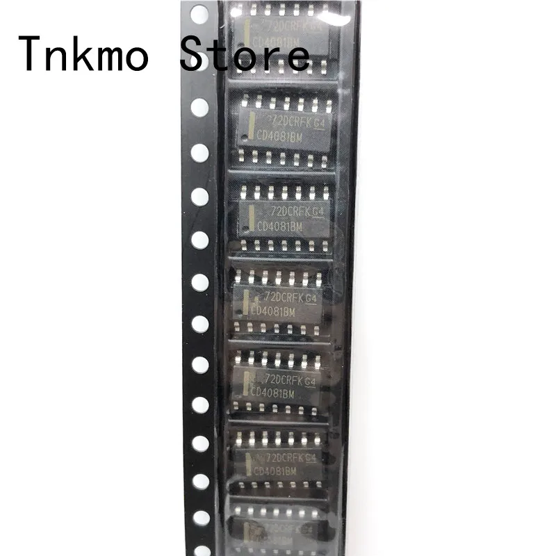 

10PCS CD4081BM SOP-14 CD4081 Logic Gate Quad 2-Input New original