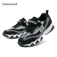 

Kids autumn shoes children sneakers boys school running shoes brand fashion breathable mesh flying woven soft girls sports shoes
