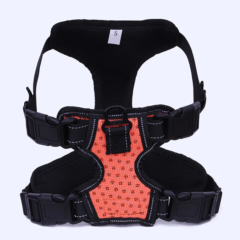 High Quality Nylon Dog Protect Harness Vest Fashion Breathable Pet