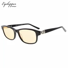 CGA0062Eyekepper, анти-синий светильник, очки, ацетатная оправа, анти-голубые лучи, Снятие напряжения, очки для чтения, женские компьютерные считыватели