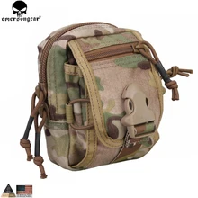 EMERSONGEAR M2 поясная сумка маленькая Легкая Сумка Molle Охотничьи аксессуары мультикам черный подсумок поясная сумка EM8339