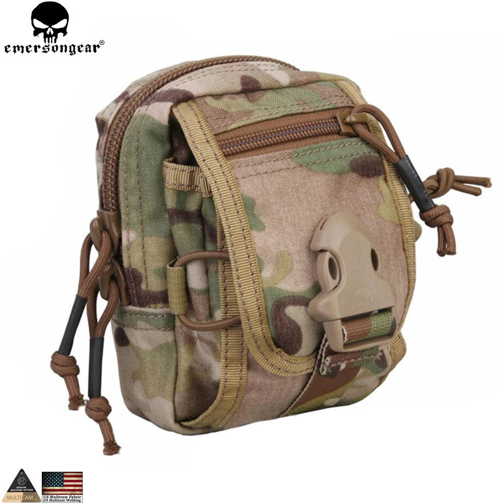 EMERSONGEAR M2 поясная сумка маленькая легкая Molle Охотничьи аксессуары черная