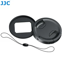JJC RN-ZS200 Filter Adapter & 49mm Lens Cap Kit with Lens Cap Keeper for Panasonic Lumix DMC-ZS200/ZS220/TZ200/TZ220/TX2