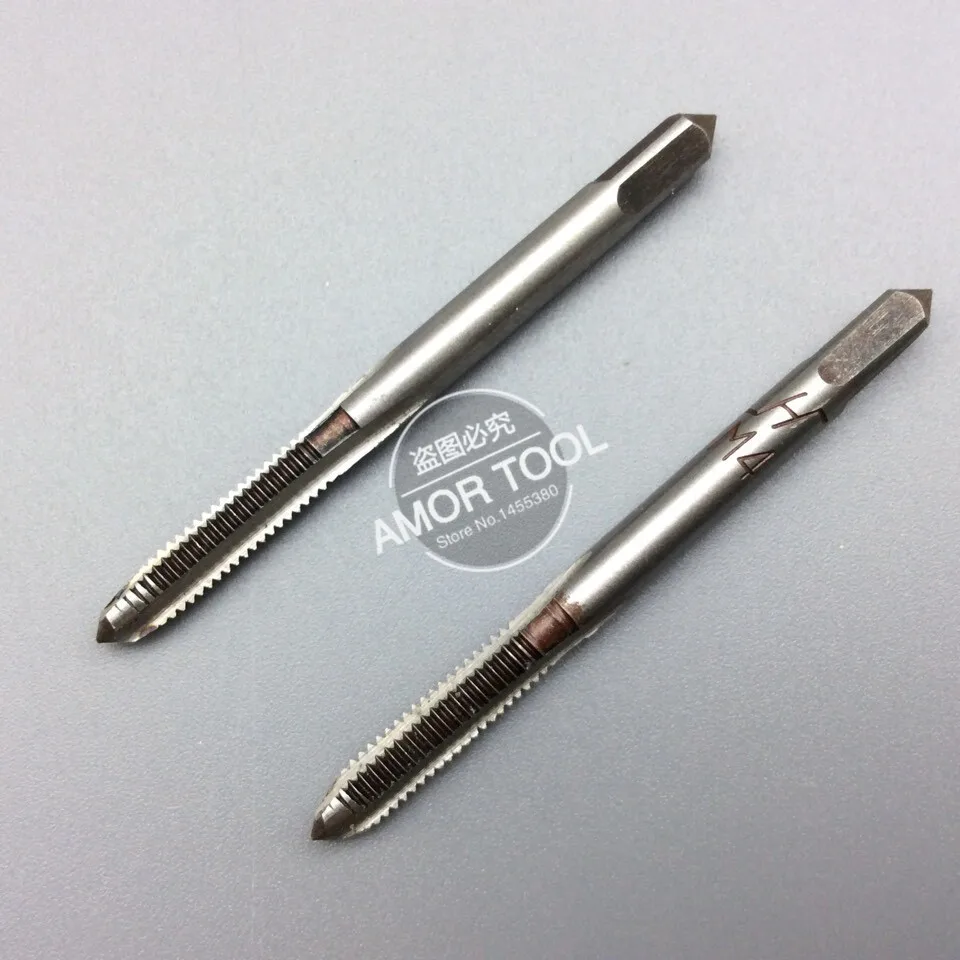 screw tap M4 tap set 10pcs/box HSS machine thread taps die tools sets