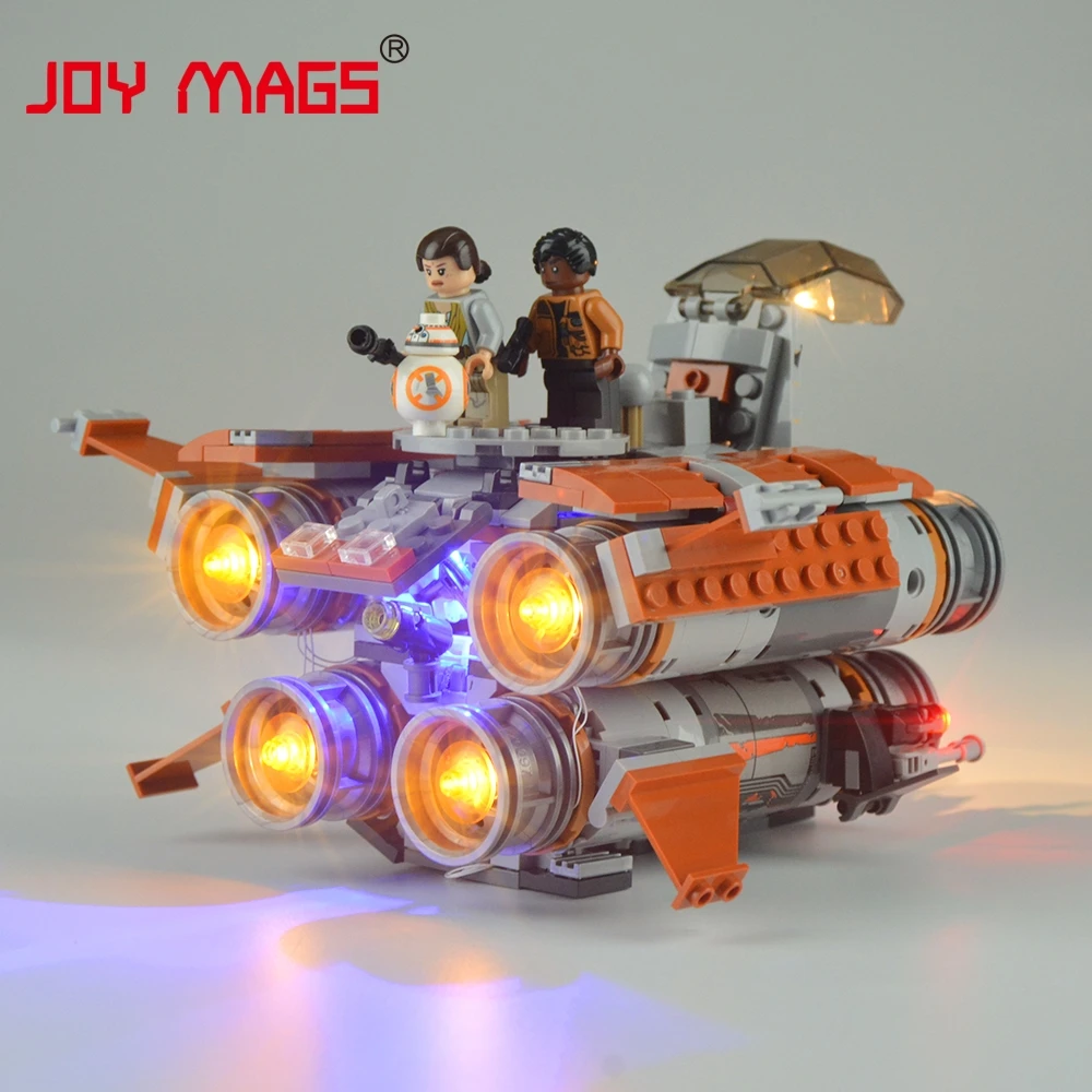 

JOY MAGS Led Light Kit (Only Light Set) For Wars The Jakku Quad Jumper Compatible With 75178 And 05111 (NOT Include The Model)