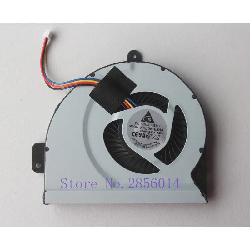 New Cpu Cooling Fan For ASUS X54H A54L A43 X53S K53S A53S K53SJ P53SJ K43X K43E K43S X43 K43SJ A83 A84S X84C K84L KSB06105HB 