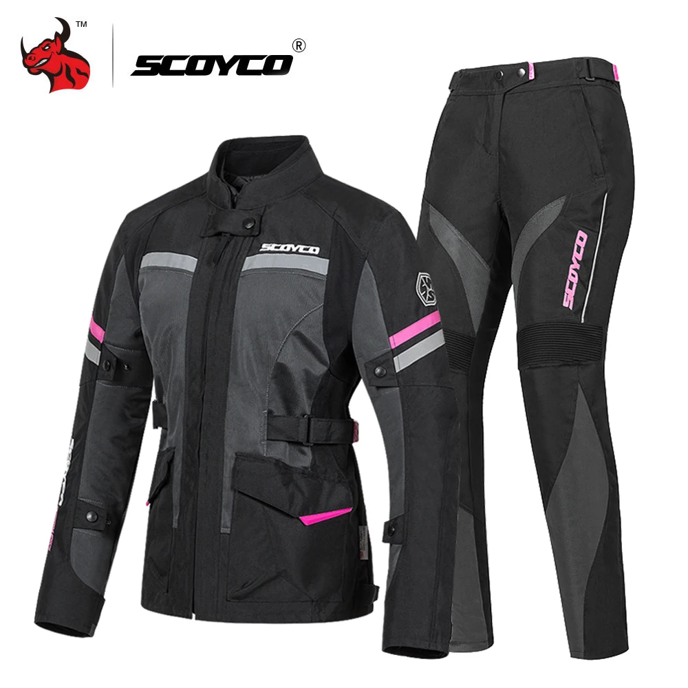 SCOYCO Women Motorcycle Jacket Protective Gear Summer Mesh Moto Motocross Jacket Reflective Chaqueta Moto For Four Seasons SCOYCO Women Motorcycle Jacket Protective Gear Summer Mesh Moto Motocross Jacket Reflective Chaqueta Moto For Four Seasons