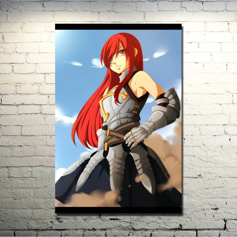 Buy Fairy Tail Anime Art Silk Fabric Poster 13x18