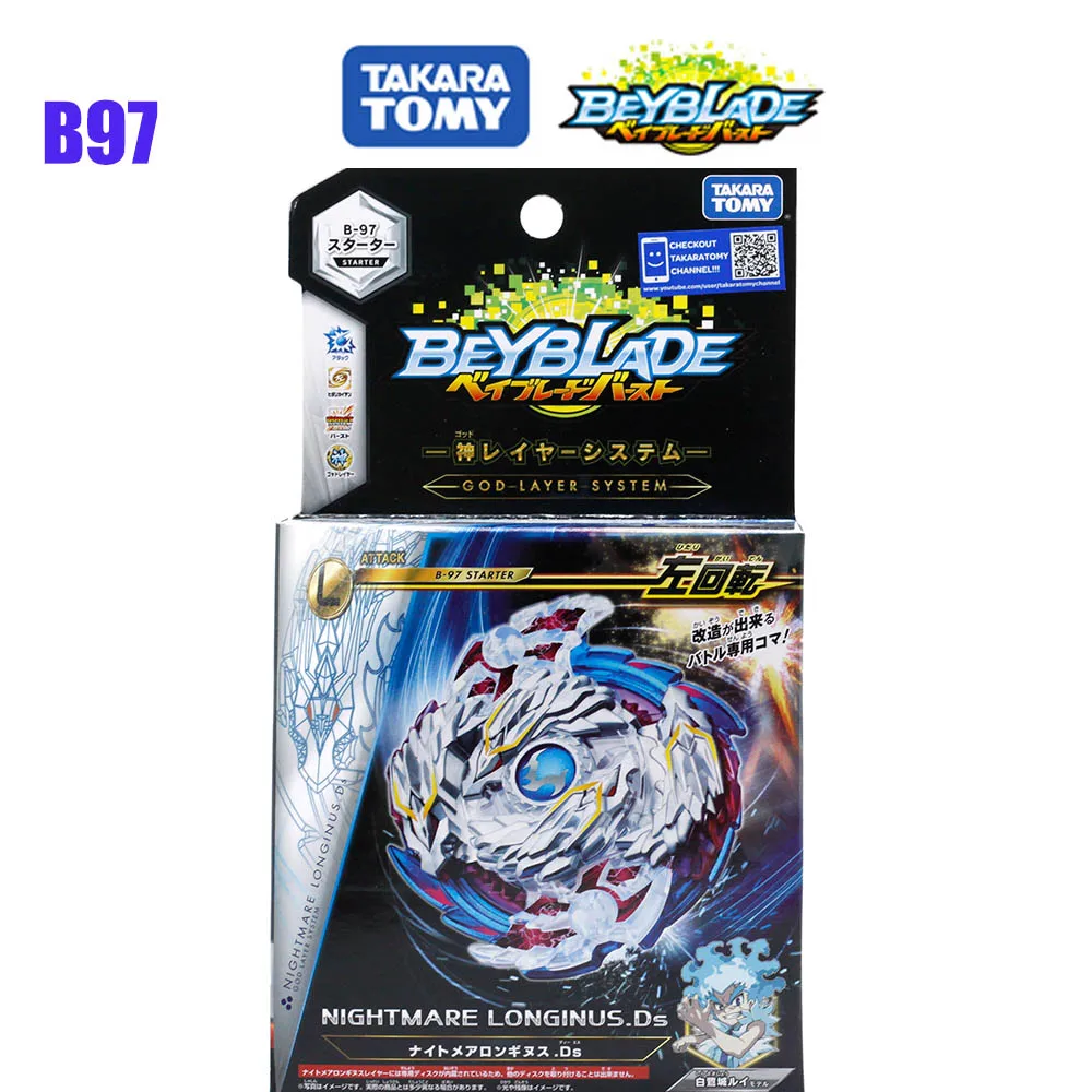 Подлинная TAKTRA TOMY Bey Bay Burst GT B-142 клоун ведьма Дракон взрыв гироскоп игрушки - Цвет: b97