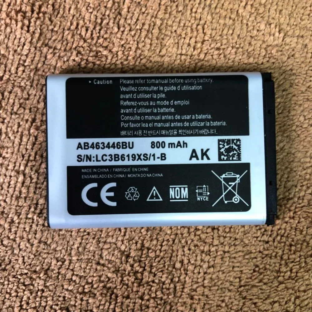 Аккумулятор для Samsung C3300 C3300K X208 B189 B309 F299 M628 X520 F258 E878 10 шт./лот | Мобильные телефоны и