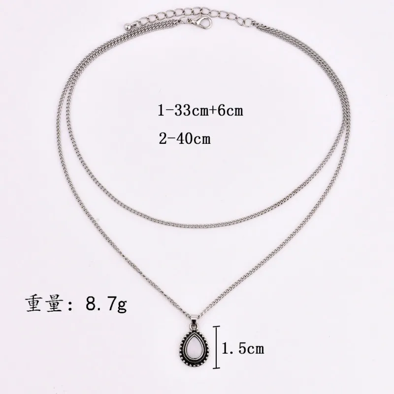 Женское Ожерелье чокер серебристого цвета с кристаллами|collier ras du cou|choker necklacechain