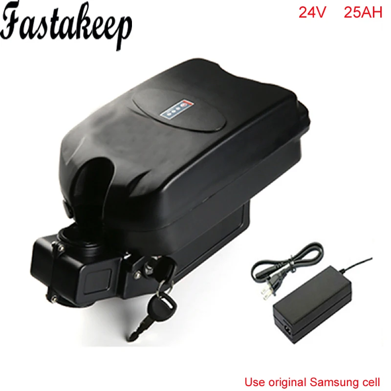 Electric Bicycle 24V 25Ah battery With 29.4v 2a charger 24v 25ah Li-ion FOR 350W E-bike | Спорт и развлечения