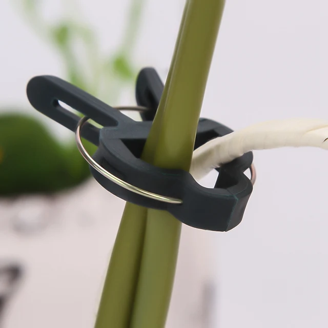 20PCS Durable Plastic Garden Clips Garden Vegetable Flower Plant Tree