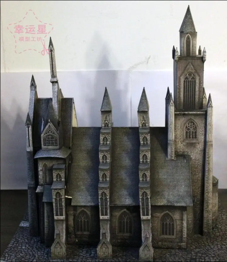 Бумажная 3D модель для рукоделия средневековой архитектуры православного храма