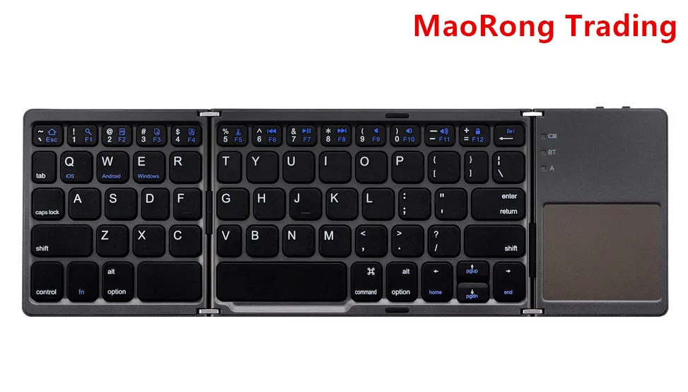 MaoRong Trading Universal External Folding Wireless Bluetooth Keyboard