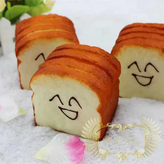 (20PCS LOT)slow rising squisy Roti Toast squishy phone holder / card holder /pen holder free ...