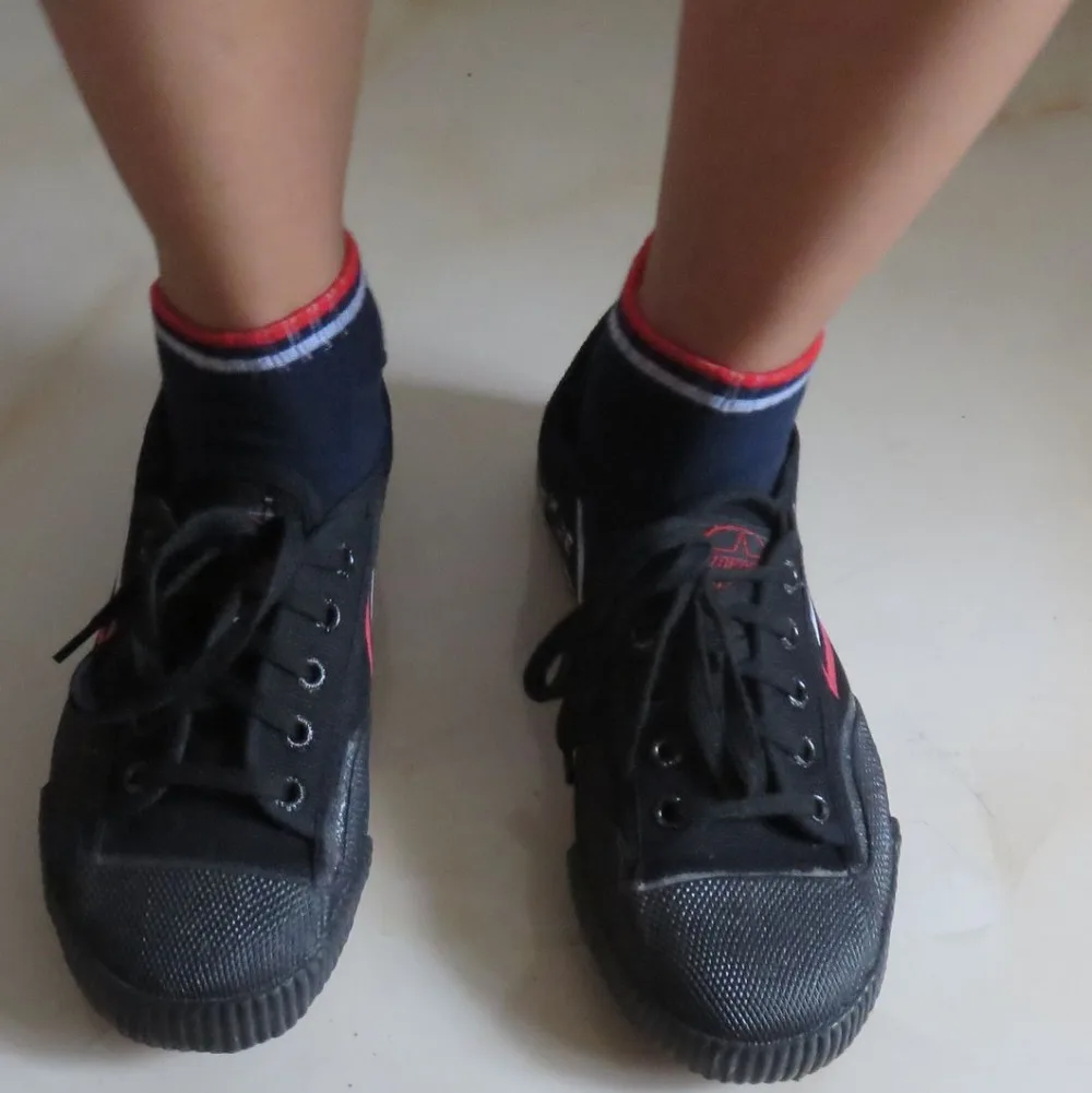 

black Kids&Adult feiyue wushu training sanda TKD Tae kwon do shoes kung fu Jeet kune do tai chi martial arts sneakers
