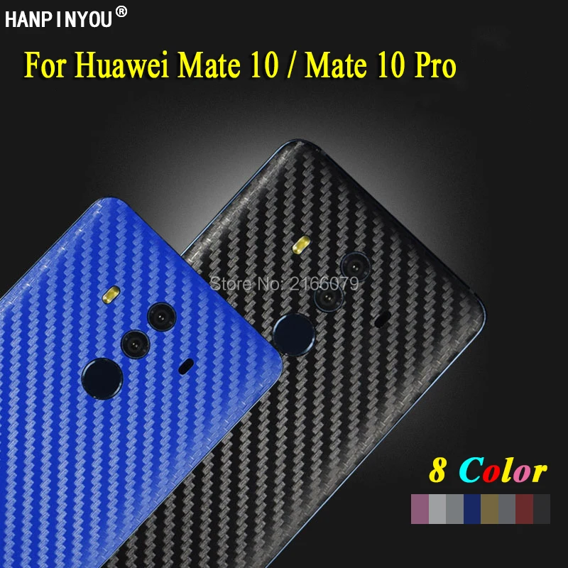 

For Huawei Mate10 / Mate 10 Pro New 360 Degree Full Cover Back Body Decal Skin 3D Carbon Fiber Phone Protective Sticker Case
