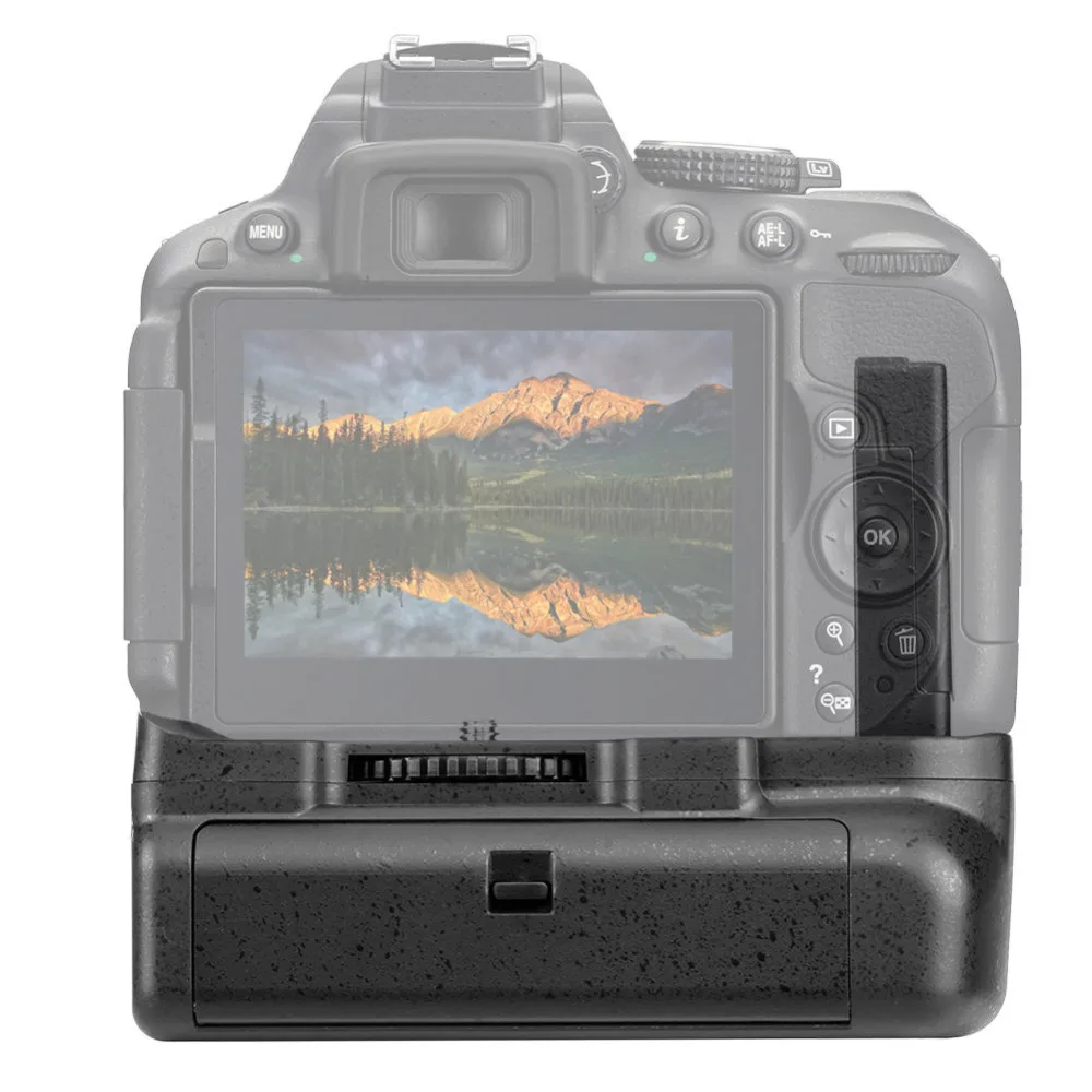 para nikon d5100 d5200 d5300 dslr câmera trabalho com EN-EL14 bateria