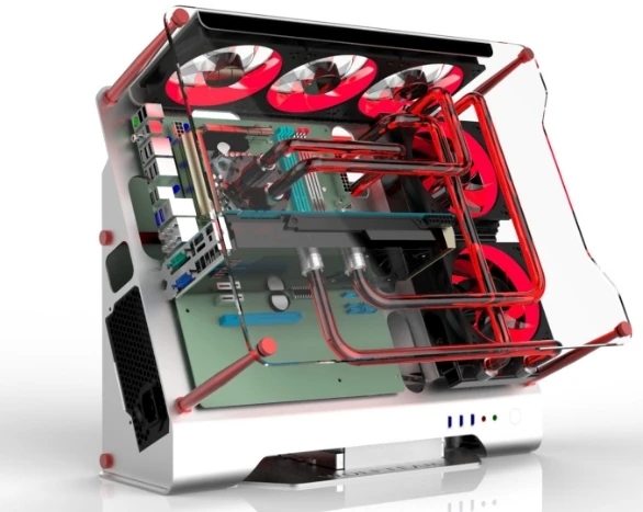 Игровой ПК с системой водяного охлаждения i7 8 ГБ 120 ГБ/1T GX1080 21 5/23 6/27 дюймов|desktop