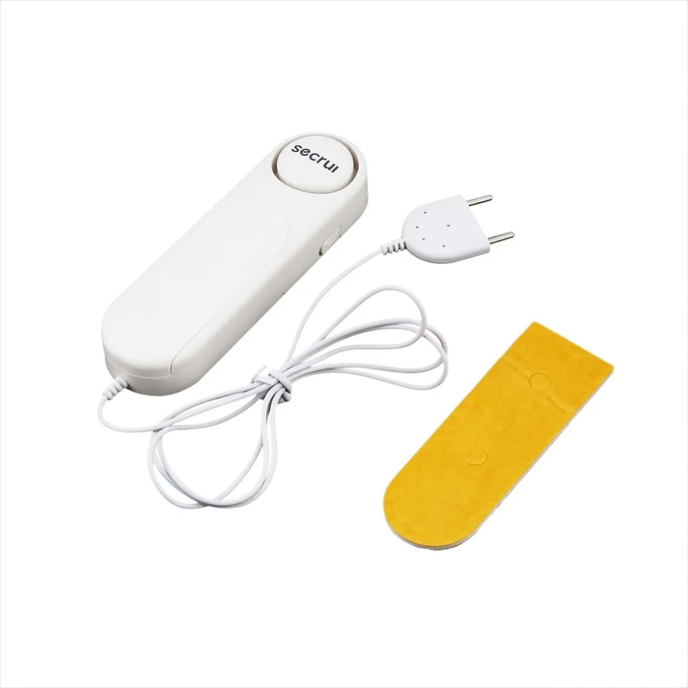 

secrui WD12 Portable Mini On-Site Water Leak Detector Home House Sensitive Security Alarm System Automatically Stop Alarming