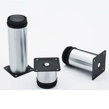 4 шт./компл. Раскладной Диван из нержавеющей стали ножной шкаф ножная кровать для кухни мебель для дома ножки оборудование для украшения дома