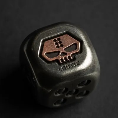 LAUTIE Wuzizi Dice EDC Tweezers Rounded Sieves Hazelnut Color Bars KTV Nightclub Supplies Stainless Steel