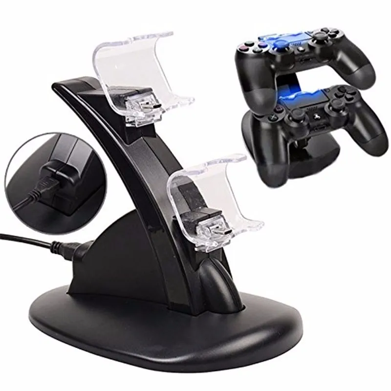 Buy Dual USB Charging Dock For PlayStation 4 PS4 Pro