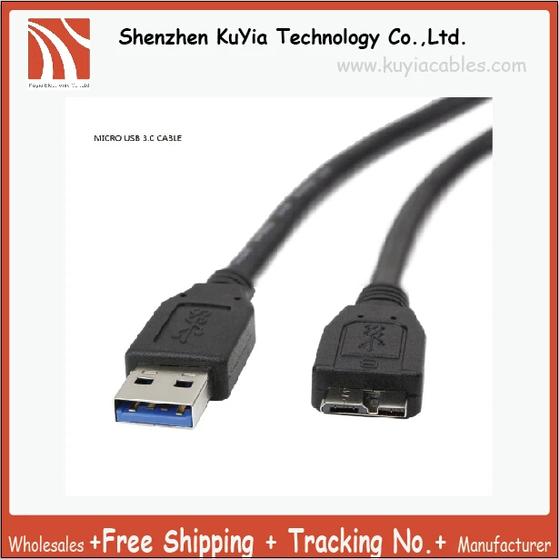 

Free Shipping USB 3.0 Cable For WD Western Digital and Elements/Seagate/Samsung External Hard Drives A to Micro B (1 Feet)