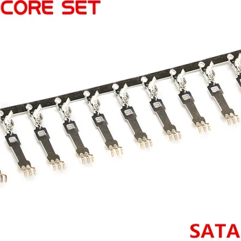 

200Pcs/lot Pin Type SATA Connector Terminals Single Layer Needle /Gold-Plated