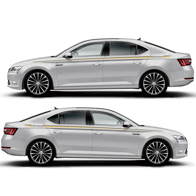 Стайлинг автомобиля TAIYAO спортивный автомобильный стикер для Skoda Superb Mark Levinson