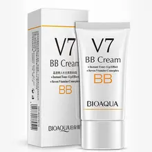 BIOAQUA питательные увлажняющие V7 BB крем макияж увлажняющий консилер ярче легкий уход за кожей тональный крем для глаз с длинным рукавом