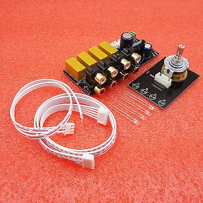 

Audio Input Signal Selector Signal Switching/Relay Board Amplifier Board + RCA