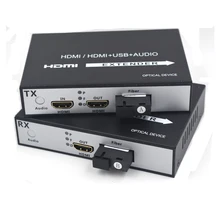 Высокое качество HDMI удлинитель, HDMI сигнал по оптоволокну до 20 км однорежимный, передатчик и Recevier