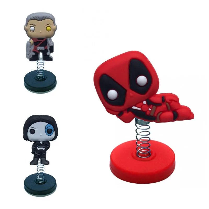 1pcs Deadpool Domino Standing Dolls Hot Icon Pvc Accessories Home
