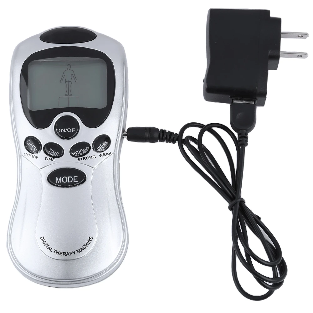 YihCare 4 Electrode Tens Acupuncture Digital Therapy Machine Massager Electronic Pulse Back Pain Relief Body Slimming Apparatus