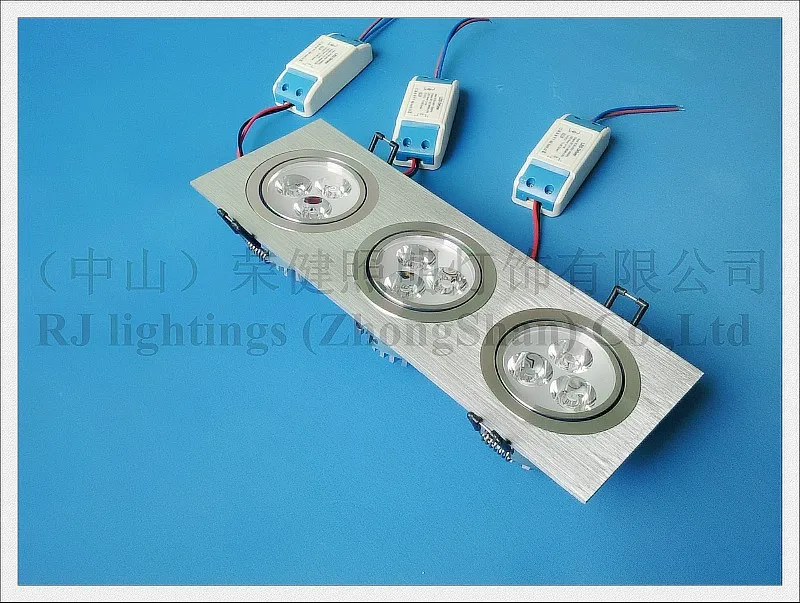 led grille ceiling light 9w (1)