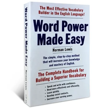 

English original Word Power Made Easy learning vocabulary words force the latest version of the book