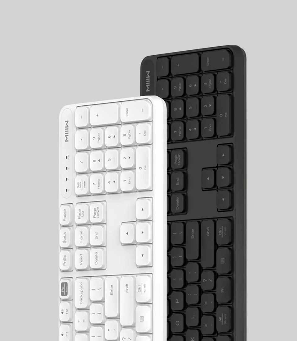 Original Xiaomi Miiiw Wireless Office Keyboard and Mouse Set 2.4GHz 104 Keys Multi system Compatible Wireless Portable Keyboard (18)
