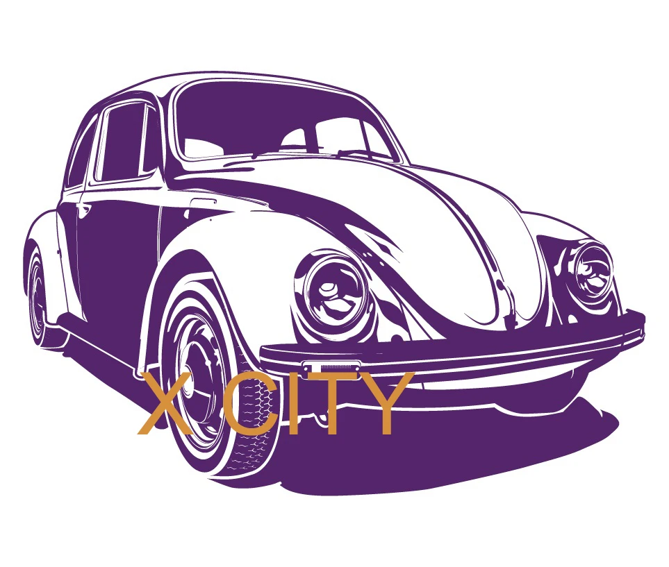 

Volkswagon VW Bug Beetle Retro Car Hipple WALL ART STICKER MURAL VINYL CUT TRANSFER DECAL HOME BEDROOM DECORATION 55cm x 80cm
