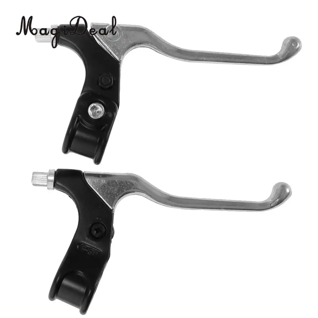 Brake Aluminum Alloy V-brake Disc Brakes Lever Mountain Bike Bicycle Brake Handle Handbrake Crank Black