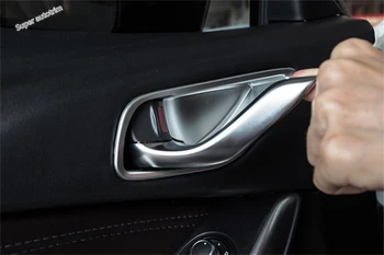 

Lapetus For Mazda 6 Atenza Sedan & Wagon 2016 2017 ABS Accessories Interior Inner Car Door Handle Bowl Frame Cover Trim 4 Piece