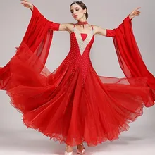 ballroom dress waltz modern dance dress ballroom dance competition dresses standard ballroom dancing clothes tango dress fringe