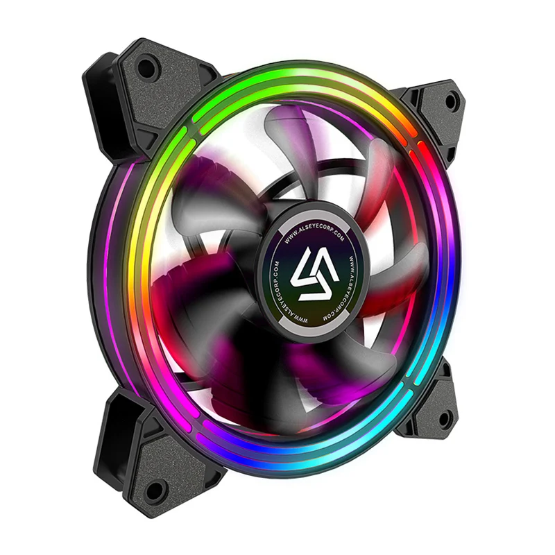 ALSEYE PC مروحة 4 دبوس PWM 120 مللي متر مراوح التبريد برودة ساكنة RGB مروحة كمبيوتر لحالة و وحدة المعالجة المركزية مروحة استبدال ALSEYE PC مروحة 4 دبوس PWM 120 مللي متر مراوح التبريد برودة ساكنة RGB مروحة كمبيوتر لحالة و وحدة المعالجة المركزية مروحة استبدال