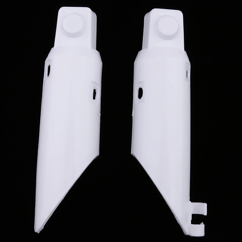 

White Motorcycle Fork Guard Forks Cover Set for Honda CRF50 CRF 50 Plastic