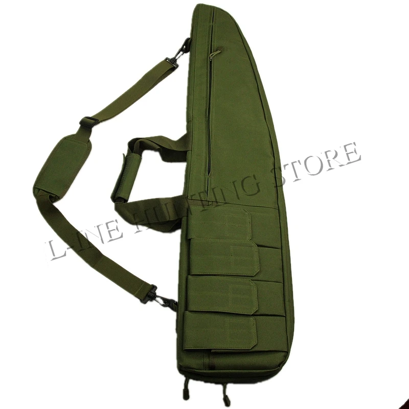Армейский Военный военный страйкбол ящик для пневматической винтовки тактическое Нарезное ружье сумка 90 см нейлоновая сумка с мягкой защитой мягкий чехол для оружия
