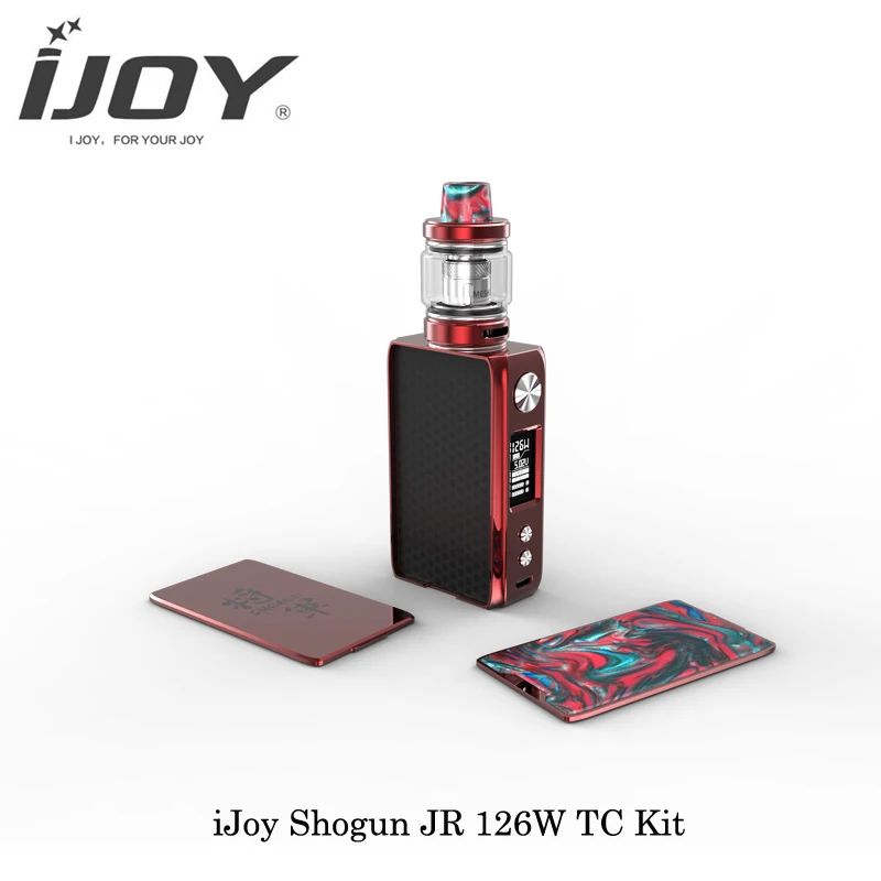 В наличии электронная сигарета iJoy Shogun JR 126 Вт TC комплект с Subohm Танк сетка катушка