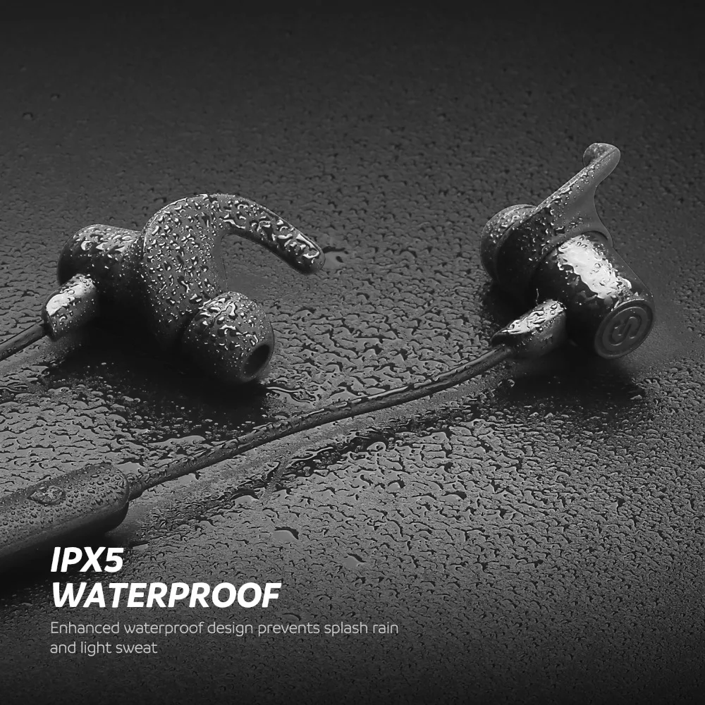 SoundPEATS наушники вкладыши Bluetooth 5 0 беспроводные IPX5 водонепроницаемые спортивные с